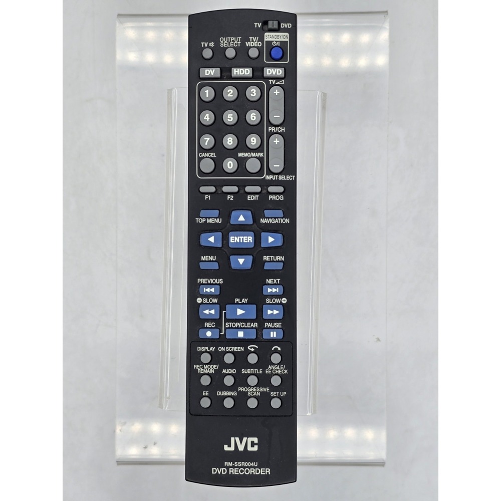 JVC OEM Remote Control RM-SSR004U‎ for DVD Recorder Unit Original